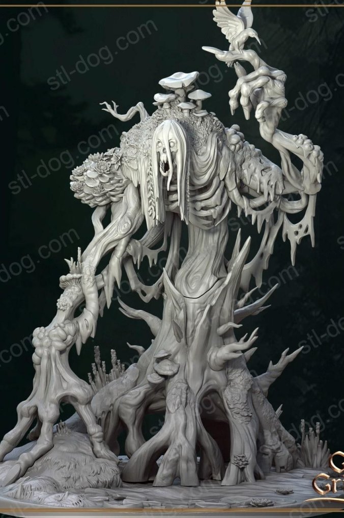 永恒森林(Beyond the Evergreen Forest) 3D打印图纸